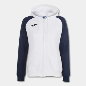 Academy Iv Zip-Up Hoodie White Navy