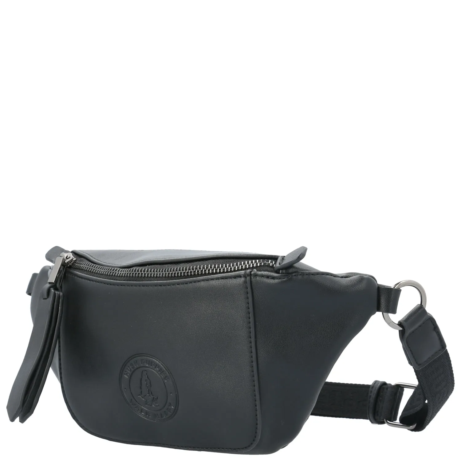 Banano Ecocuero Mujer Hunt Waist Negro Hush Puppies