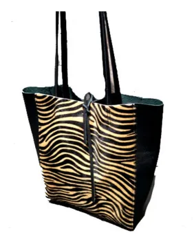 BOLSOS DE PIEL ANIMAL PRINT CEBRA MADRID