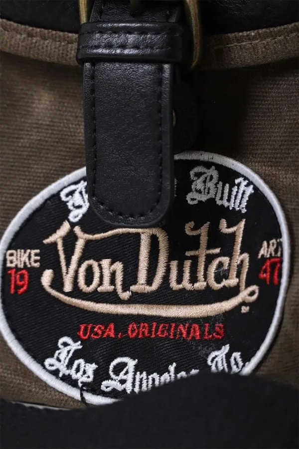 Bolsos Hombre Von Dutch Vdkodak Kaki/Noir