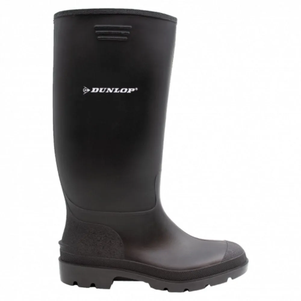 Bota de agua Dunlop Pricemastor negro PVC