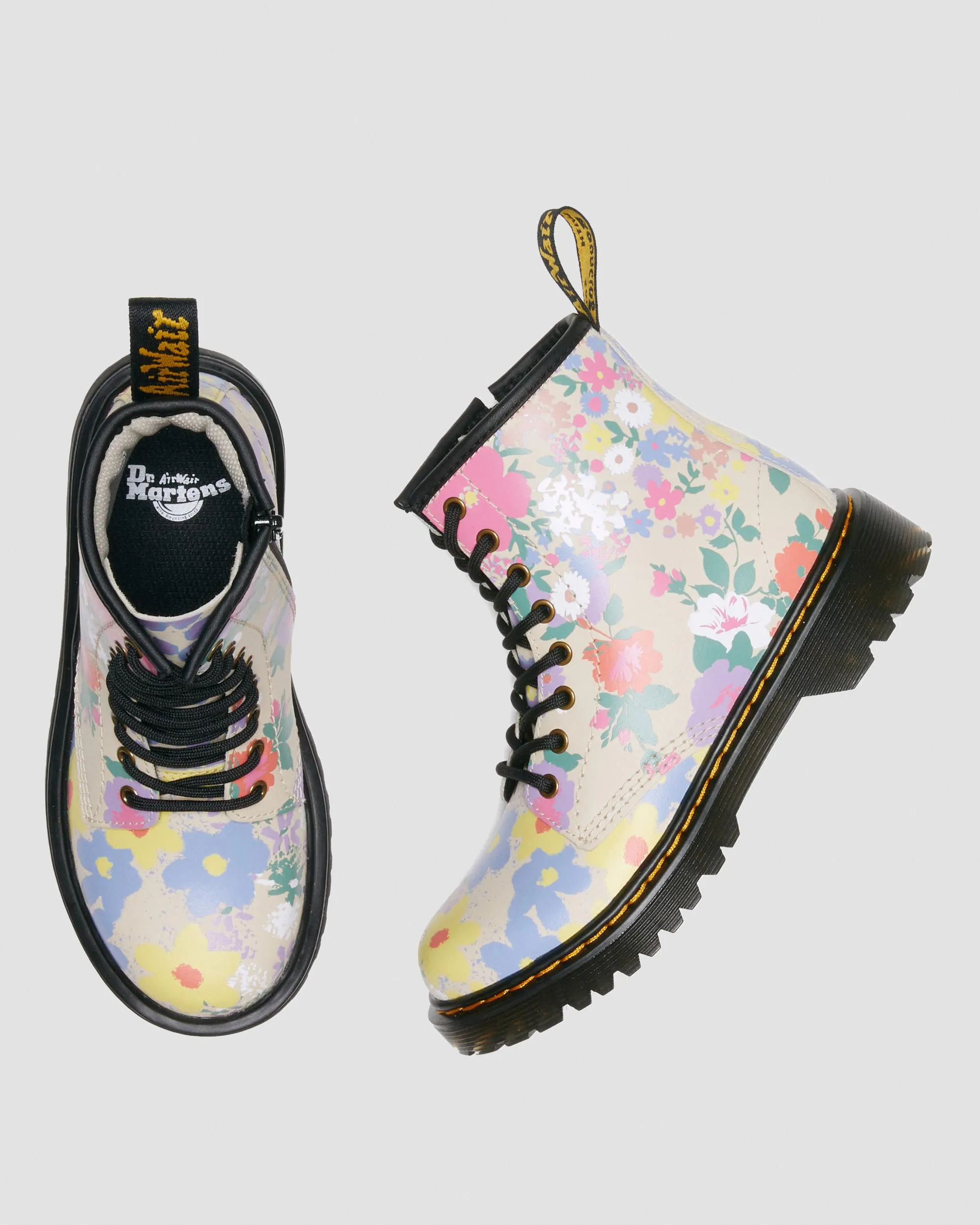 Botas 1460 Floral para junior de piel Hydro