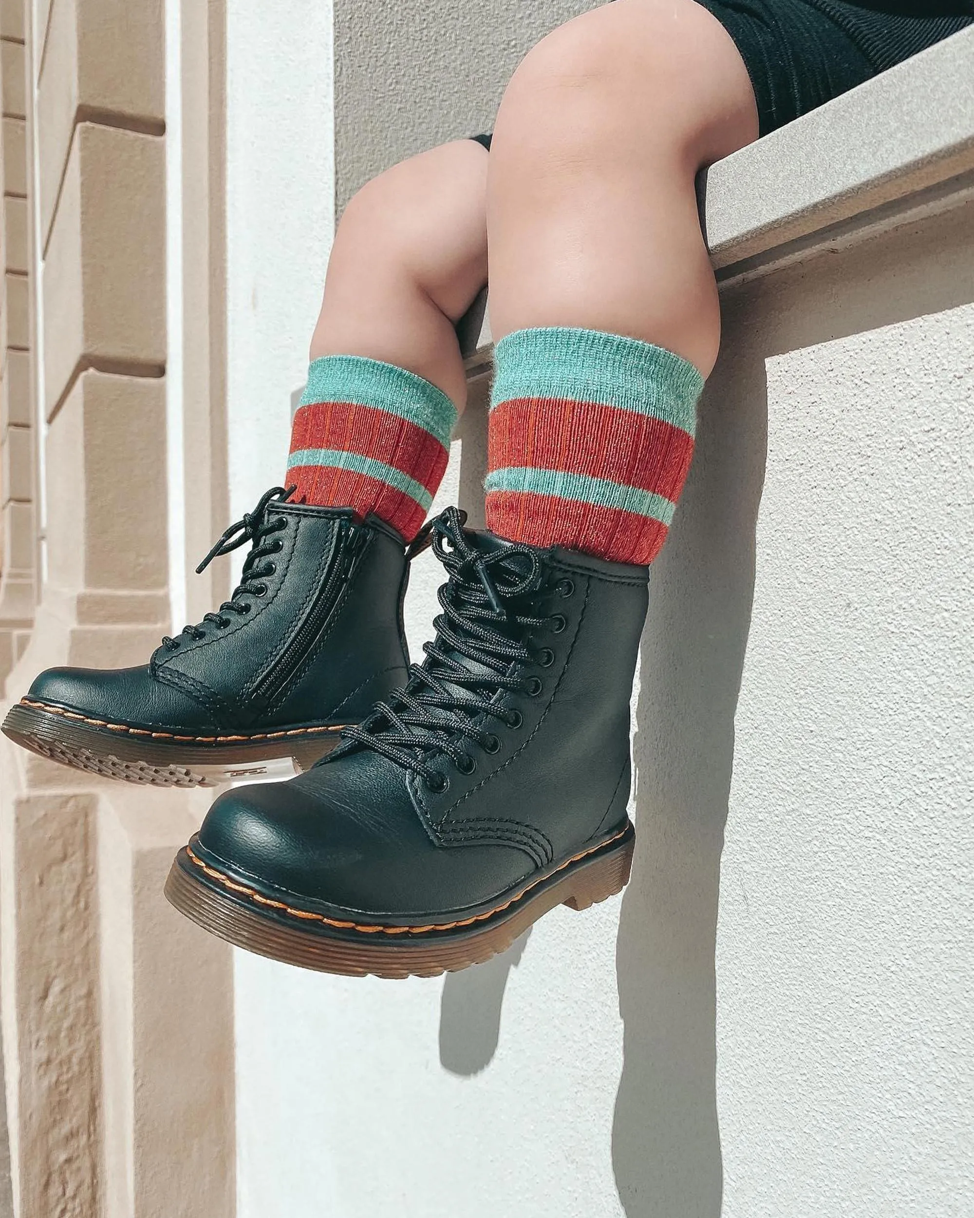 Botas 1460 para niños de piel Softy T