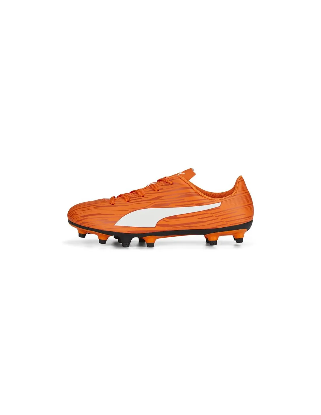 Botas De Fútbol Puma Rapido Iii Fg/Ag Niño Dragon Fire