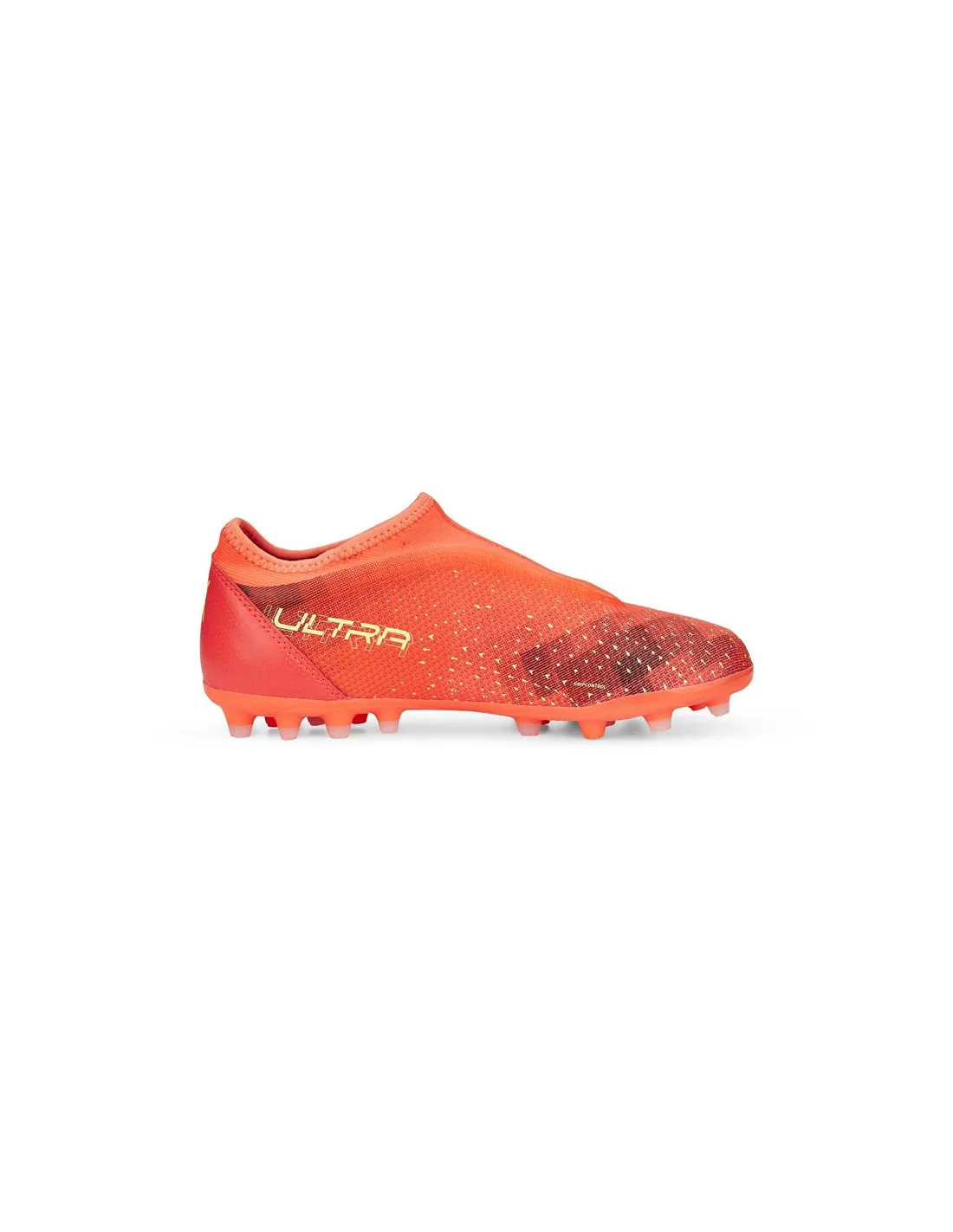 Botas de fútbol Puma Ultra Match LL MG verde Infantil