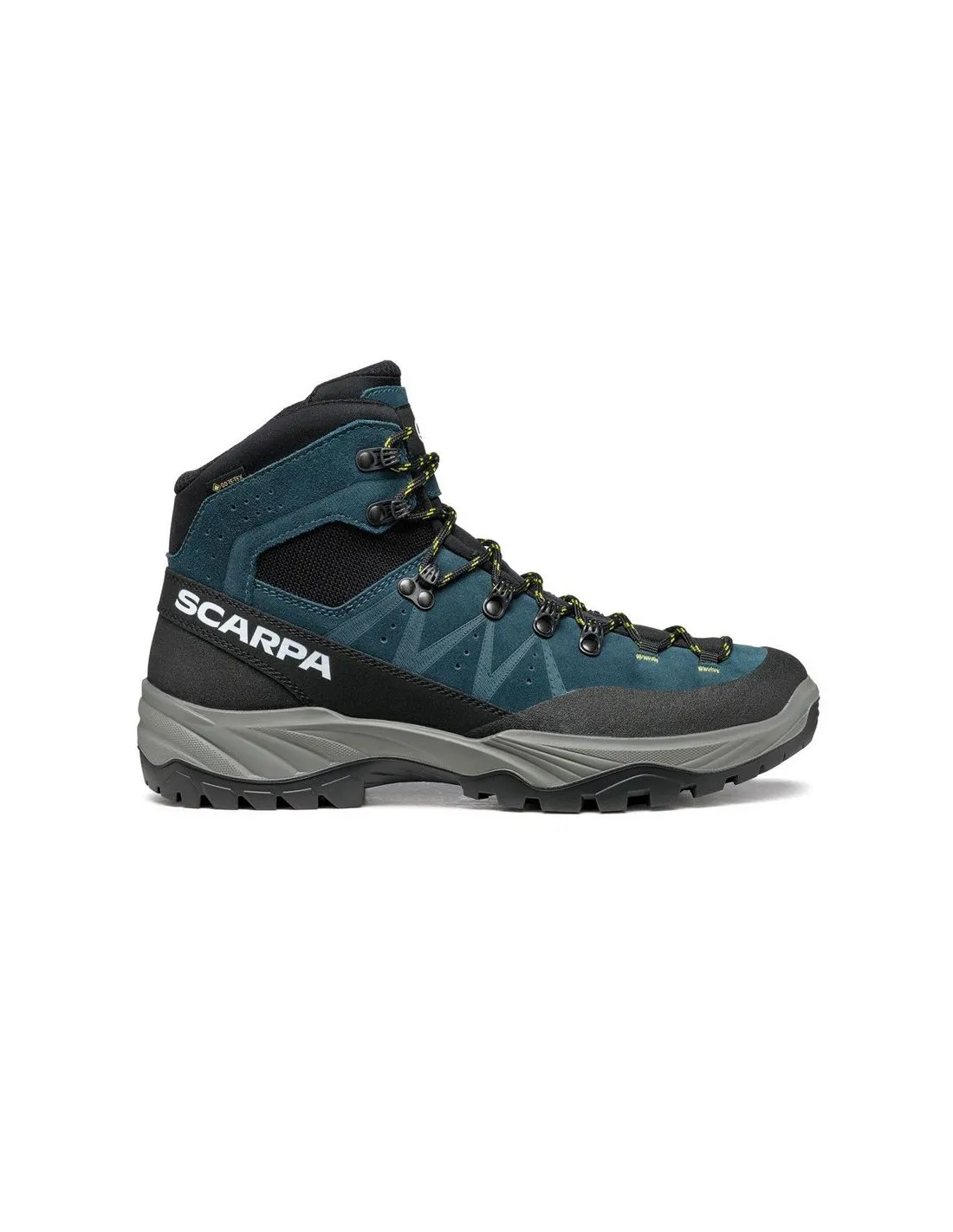 Botas de Montaña Scarpa Boreas Gtx Petrol-Lime Gore- Hombre