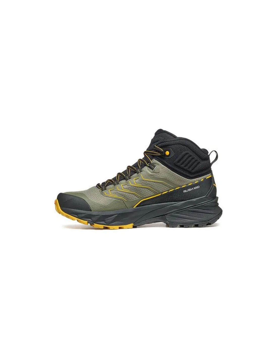 Botas de Montaña Scarpa Rush 2 Mid Gtx Moss-Sulphur Hombre