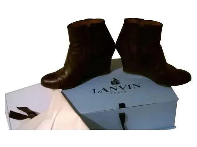 Botas lanvin Negro 