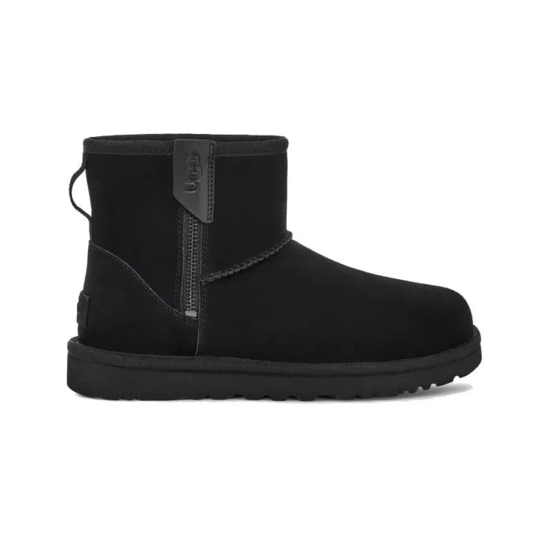 Botas UGG CLASSIC MINI BAILEY ZIP (negro) mujer