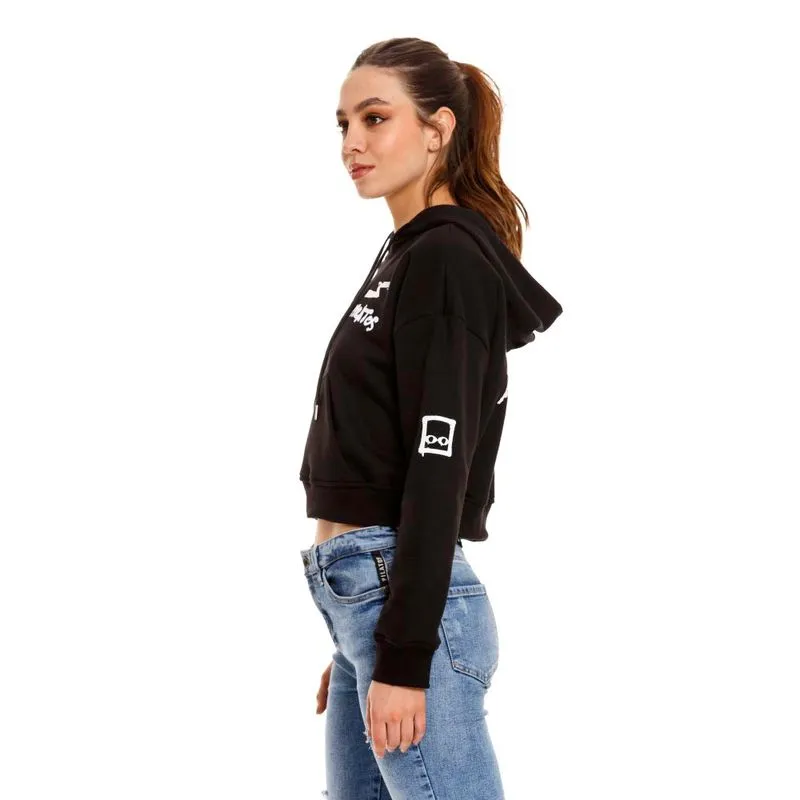 Buzo Hoodie Cerrado Para Mujer Pilatos