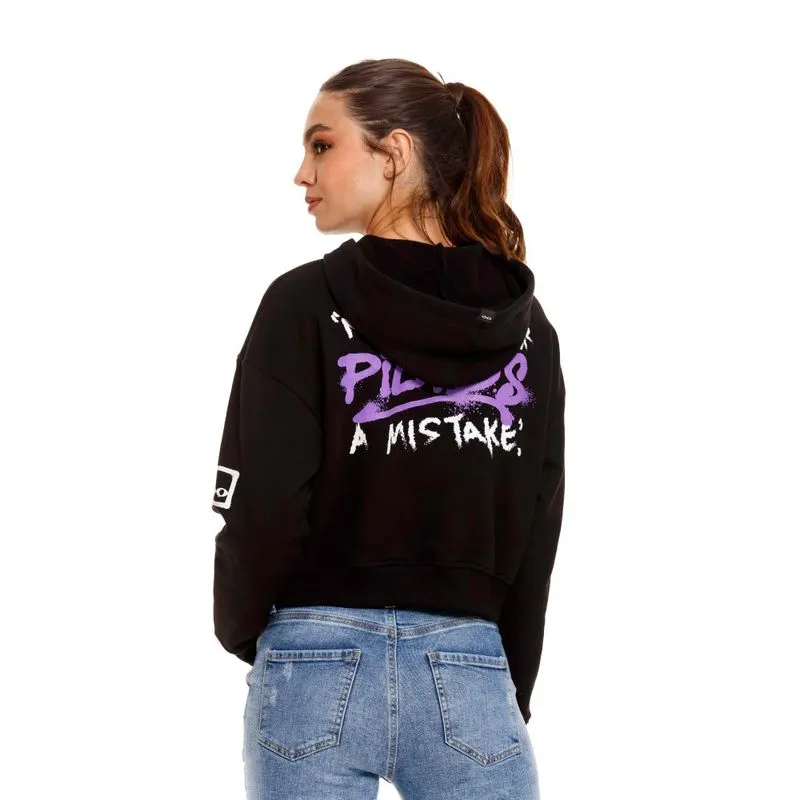 Buzo Hoodie Cerrado Para Mujer Pilatos