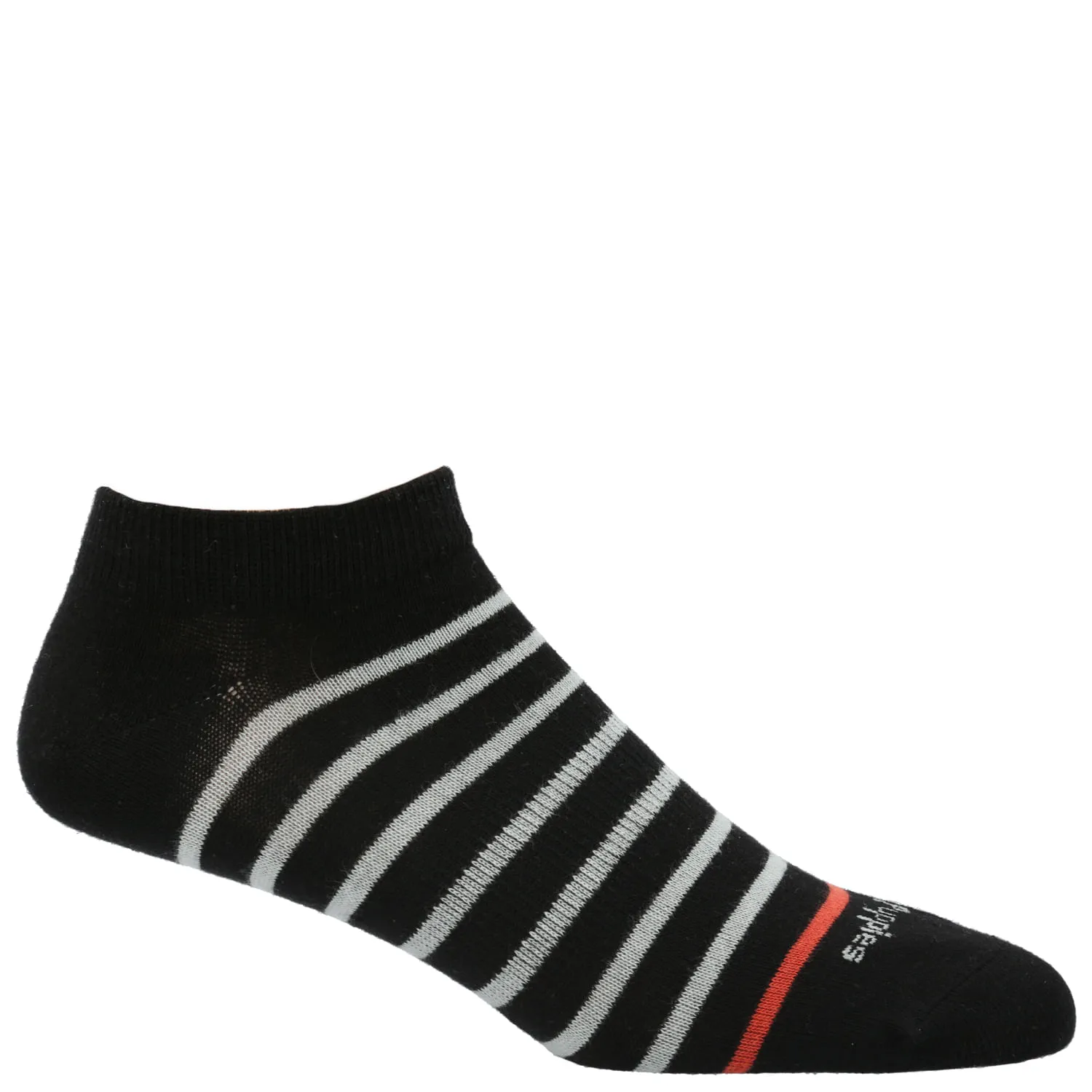 Calcetin Algodón Hombre Ped Stripes Negro Hush Puppies