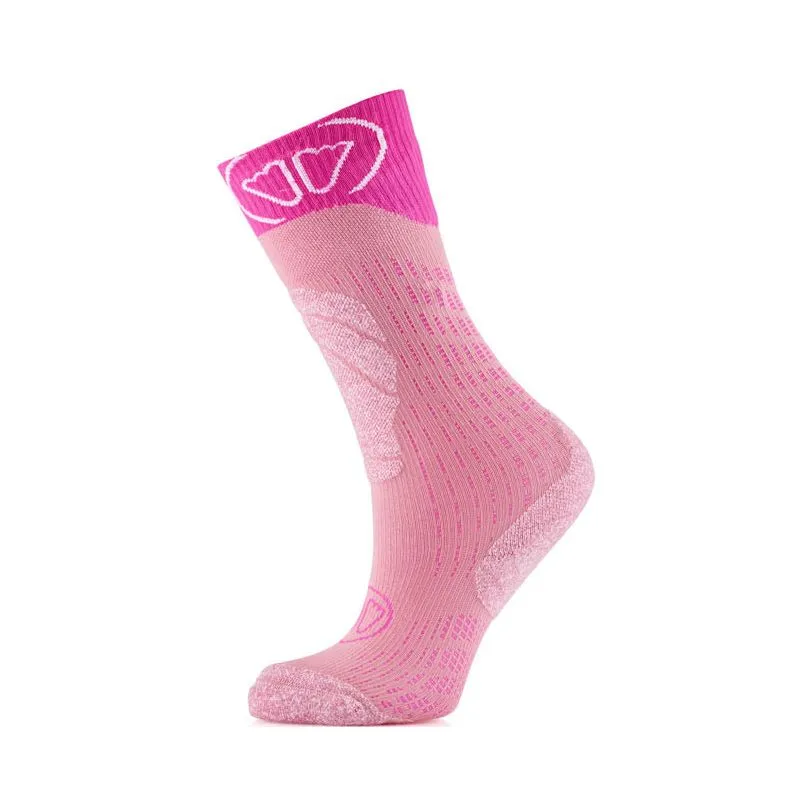 Calcetines de esquí para niños SIDAS SOCKS SKI MER JR (Rosa/Violeta)