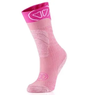 Calcetines de esquí para niños SIDAS SOCKS SKI MER JR (Rosa/Violeta)