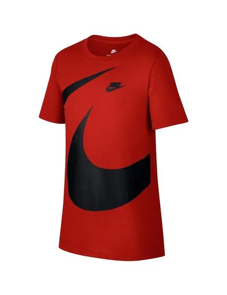 Camiseta Boys Nike Sportwear Rojo