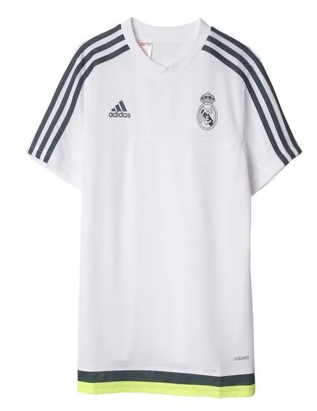 Camiseta Fútbol Adidas Junior R.MADRID  Blanco