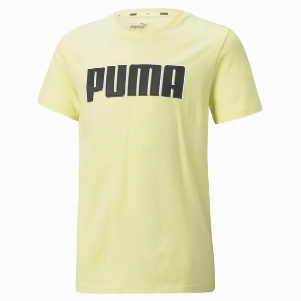 Camiseta Niño/a Puma Alpha Graphic Amarillo