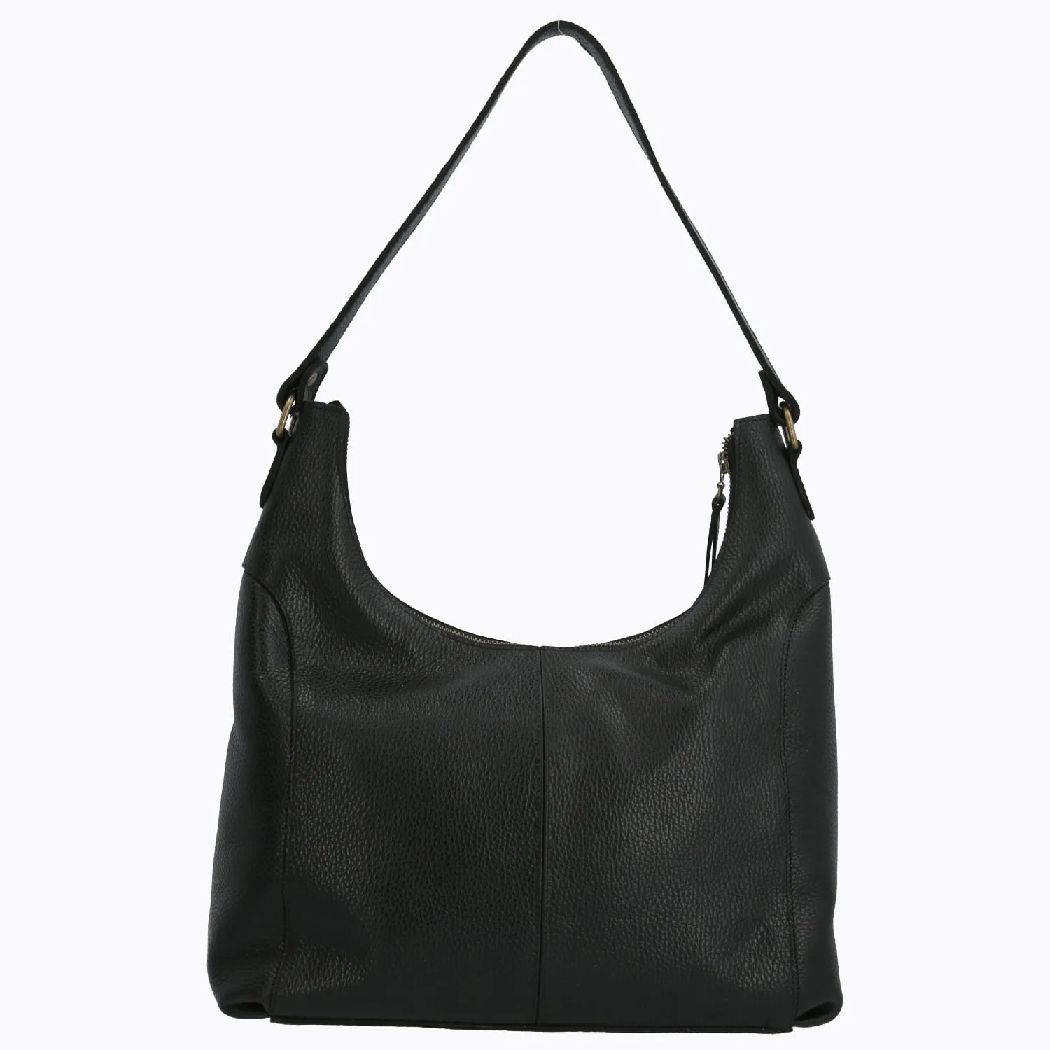 Cartera Cuero Mujer Billie Hobo Negro Hush Puppies