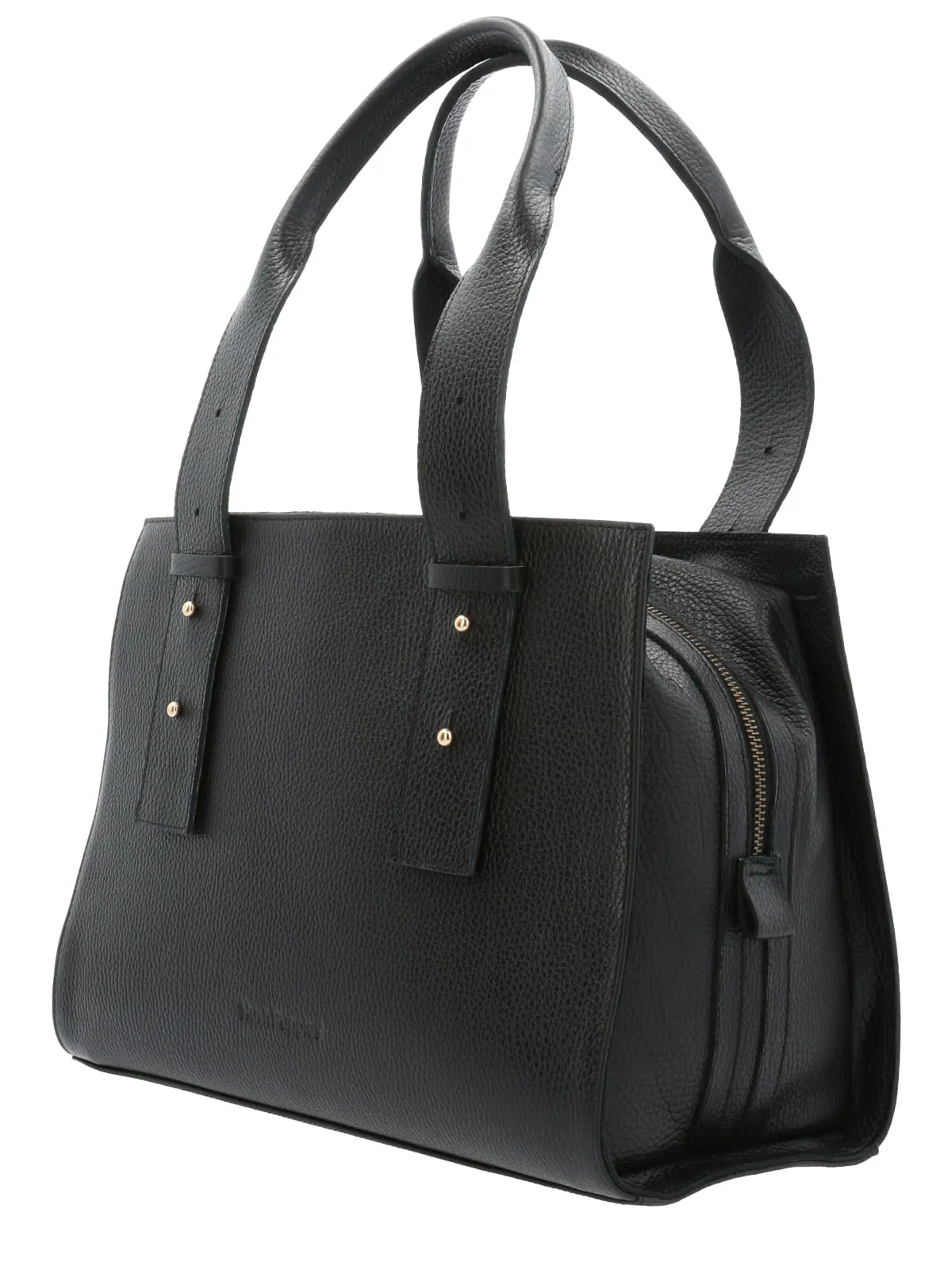 Cartera Cuero Mujer Blake Bag Negro Hush Puppies