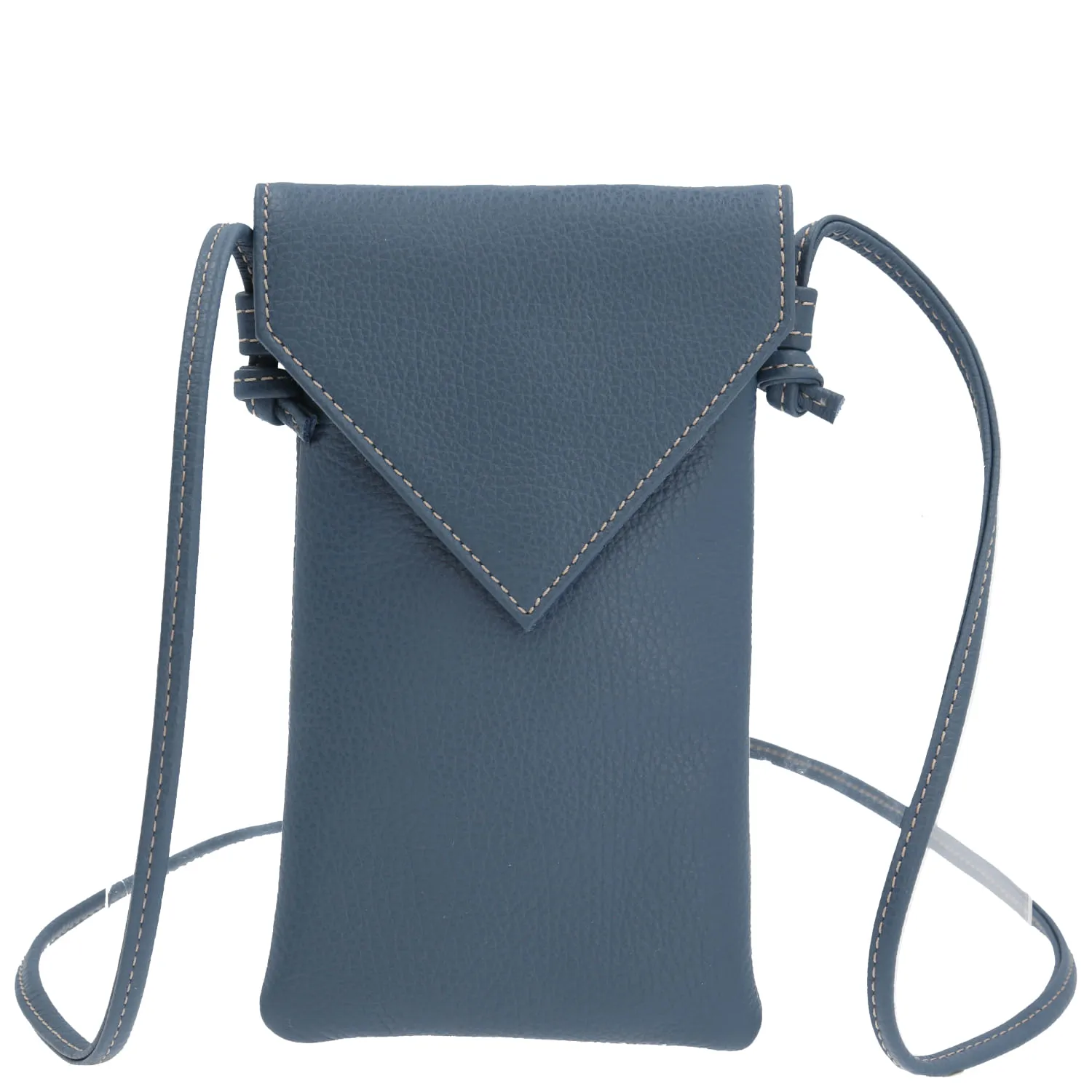 Cartera Cuero Mujer Manarola Cross Azul  Hush Puppies