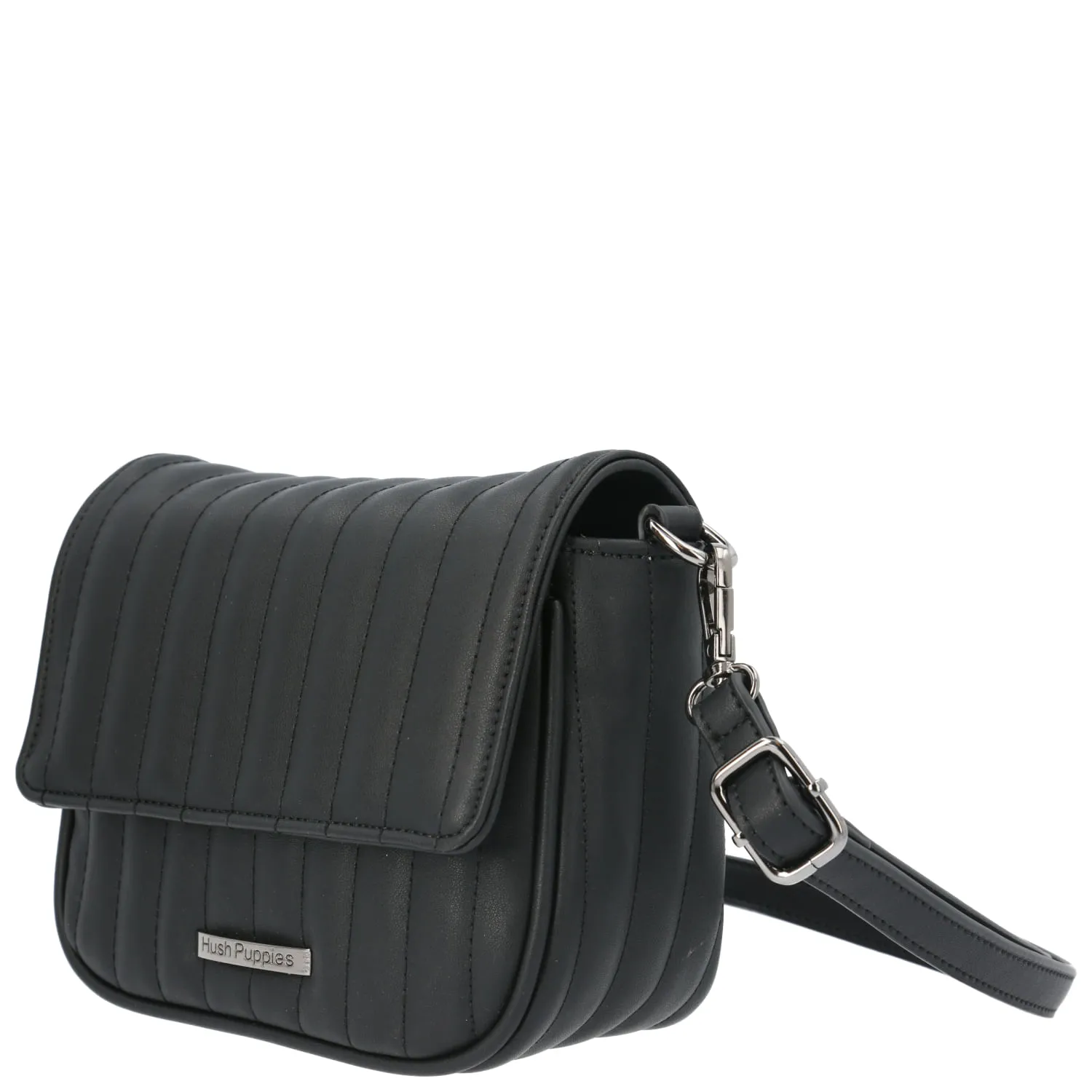 Cartera Ecocuero Mujer Kacie Cross Negro Hush Puppies