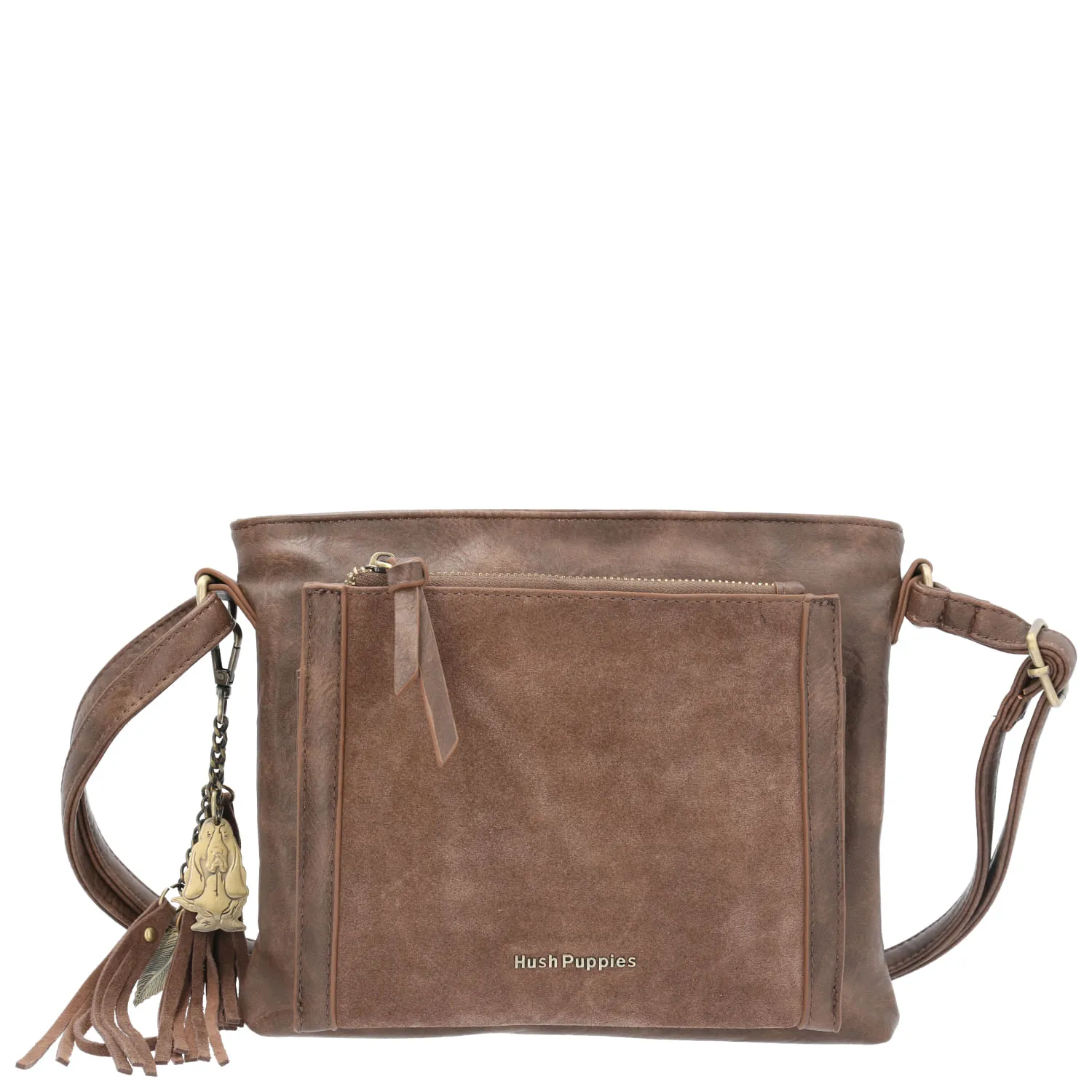 Cartera Ecocuero Mujer Luk Cross Café Hush Puppies