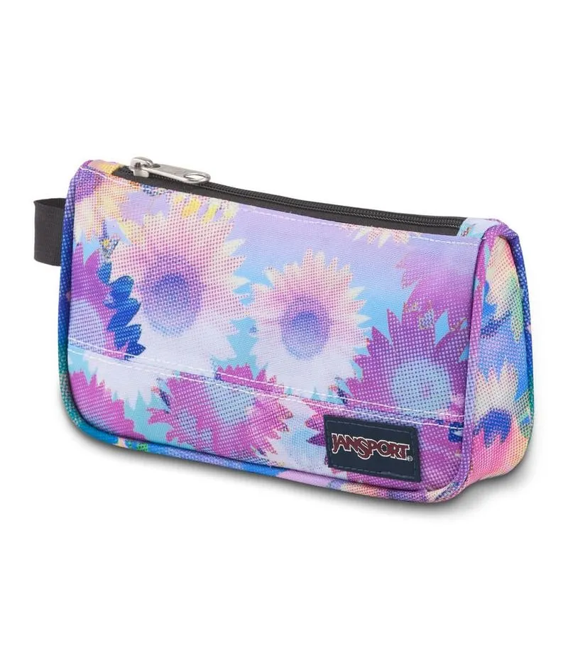 Cartuchera JanSport Medium Accessory Pouch Lila Sunflower Field