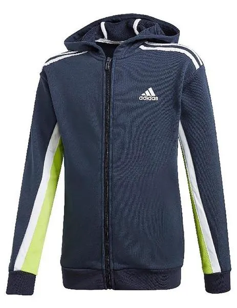 Chaqueta Infantil Adidas Bold Fz Azul