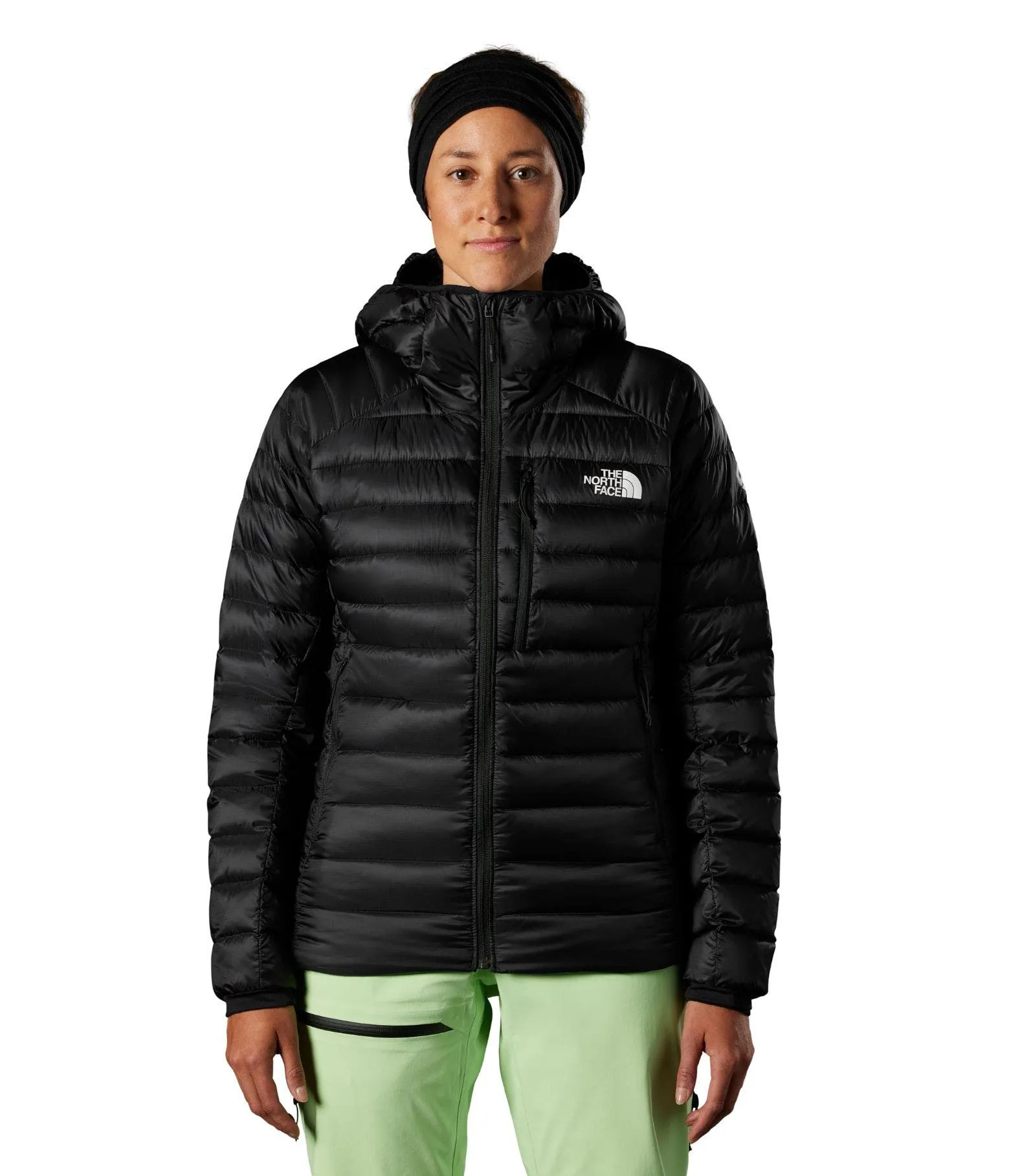 CHAQUETA PLUMA SUMMIT BREITHORN HOODIE MUJER