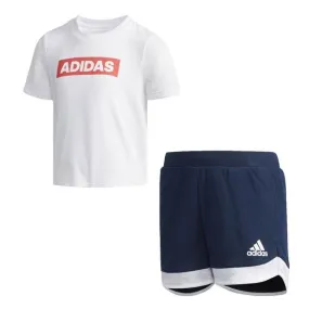 Conjunto Adidas para Niña Blanco