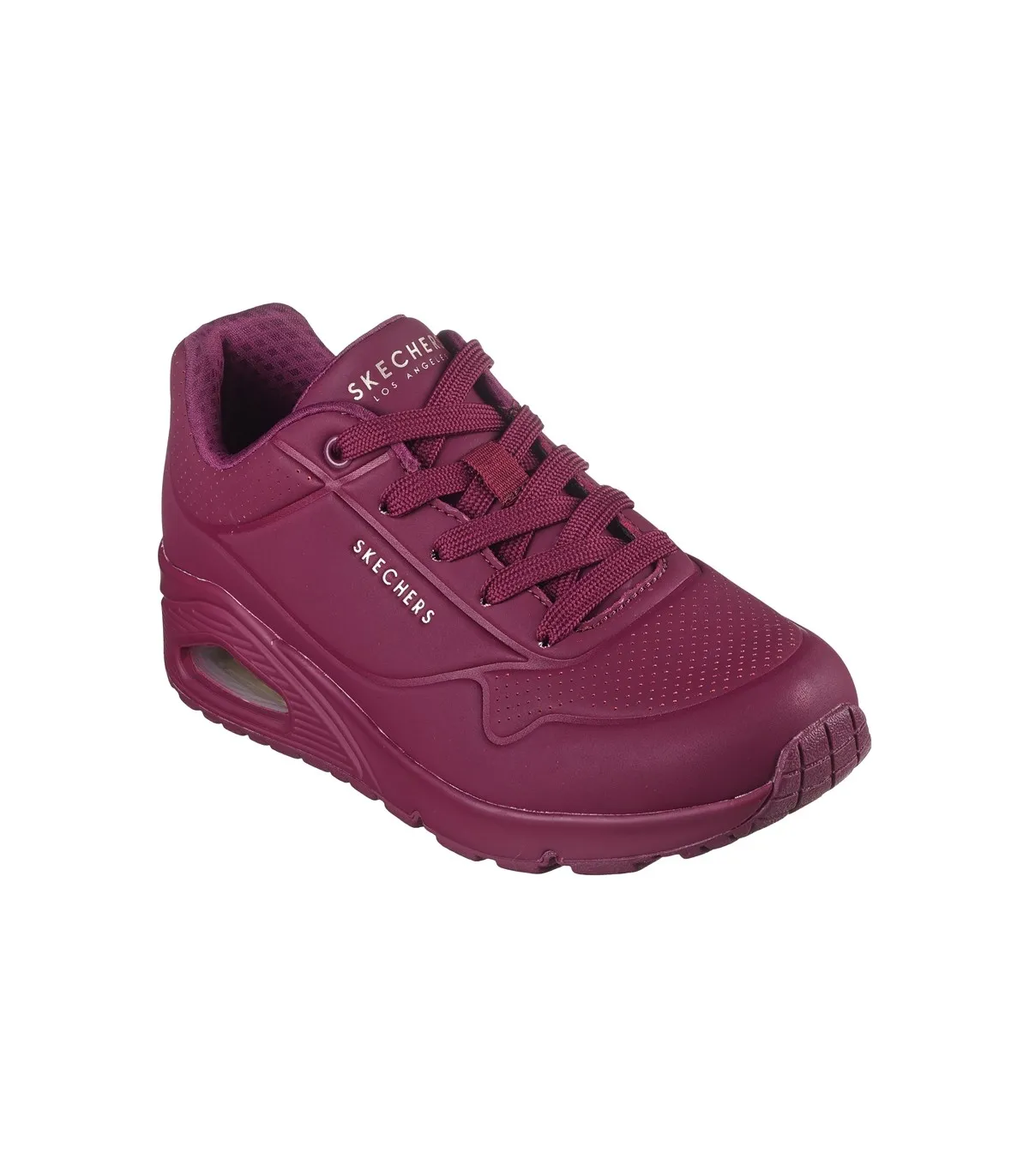 Deportivo fucsia con cordones