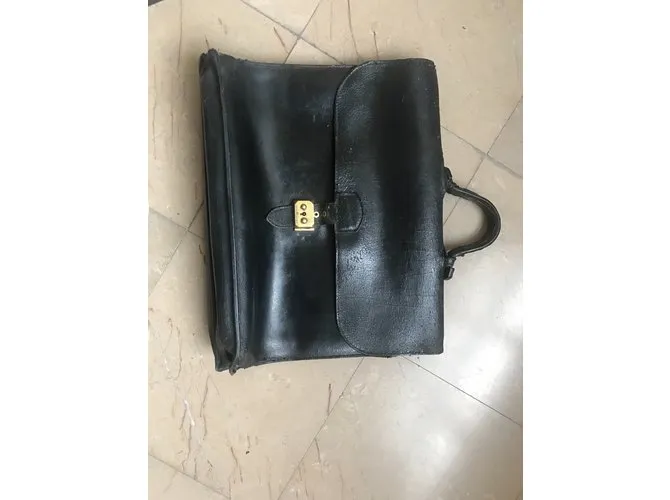 Hermès Bolsos Maletines Negro 