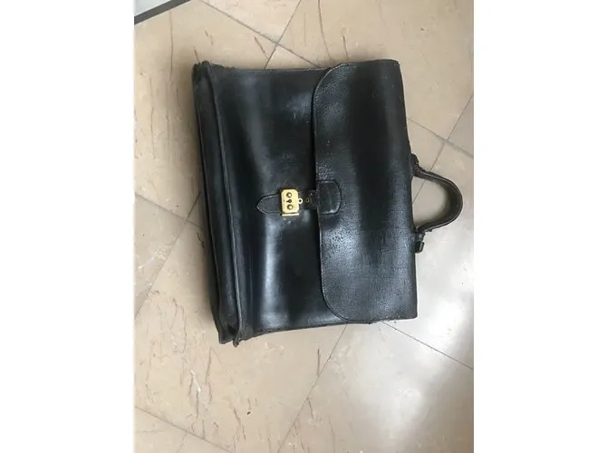 Hermès Bolsos Maletines Negro 