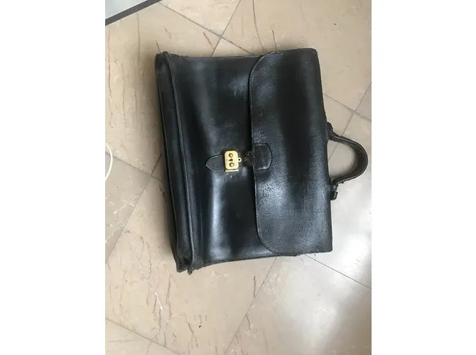 Hermès Bolsos Maletines Negro 