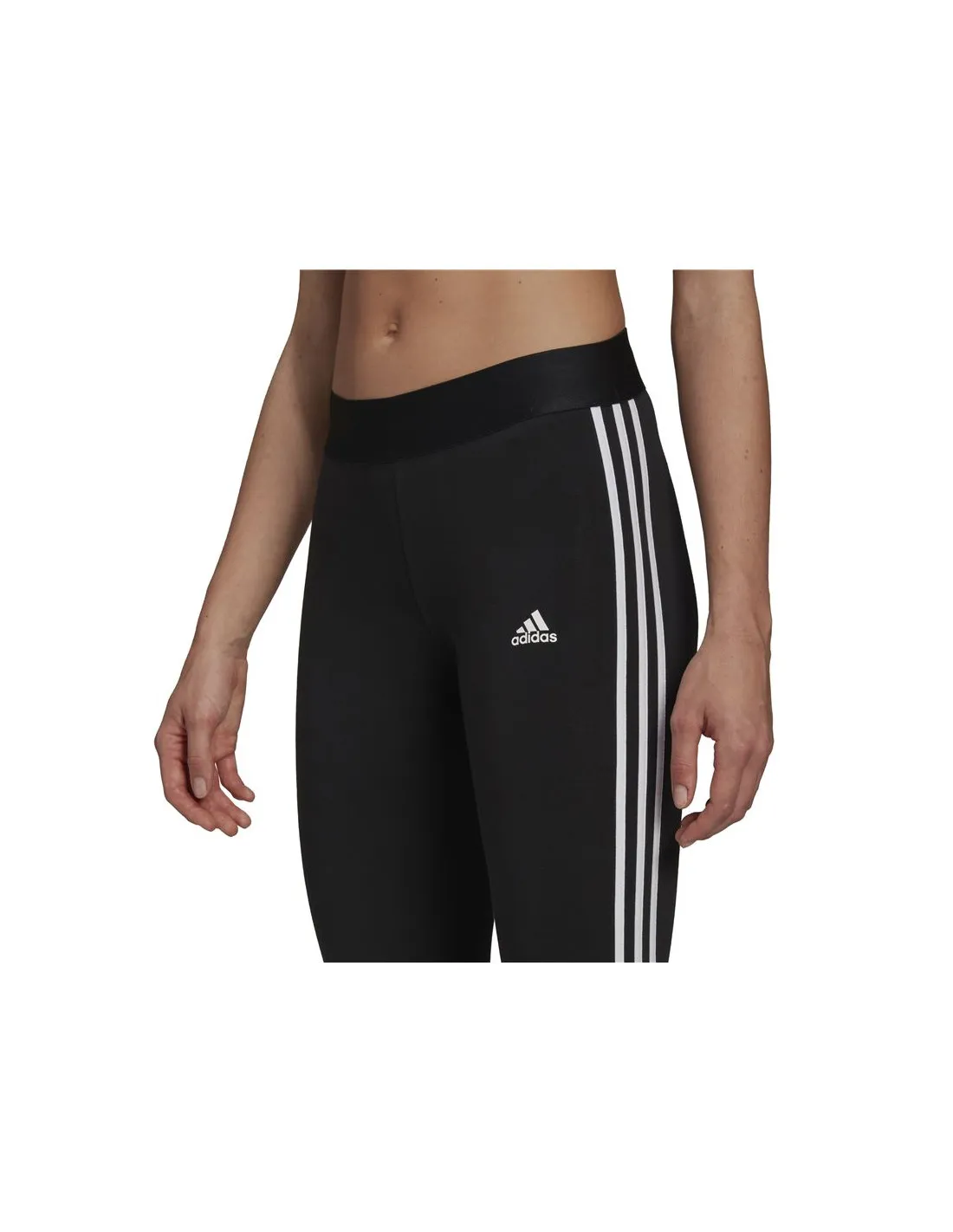 Mallas adidas 3 Bandas 3/4 W Black