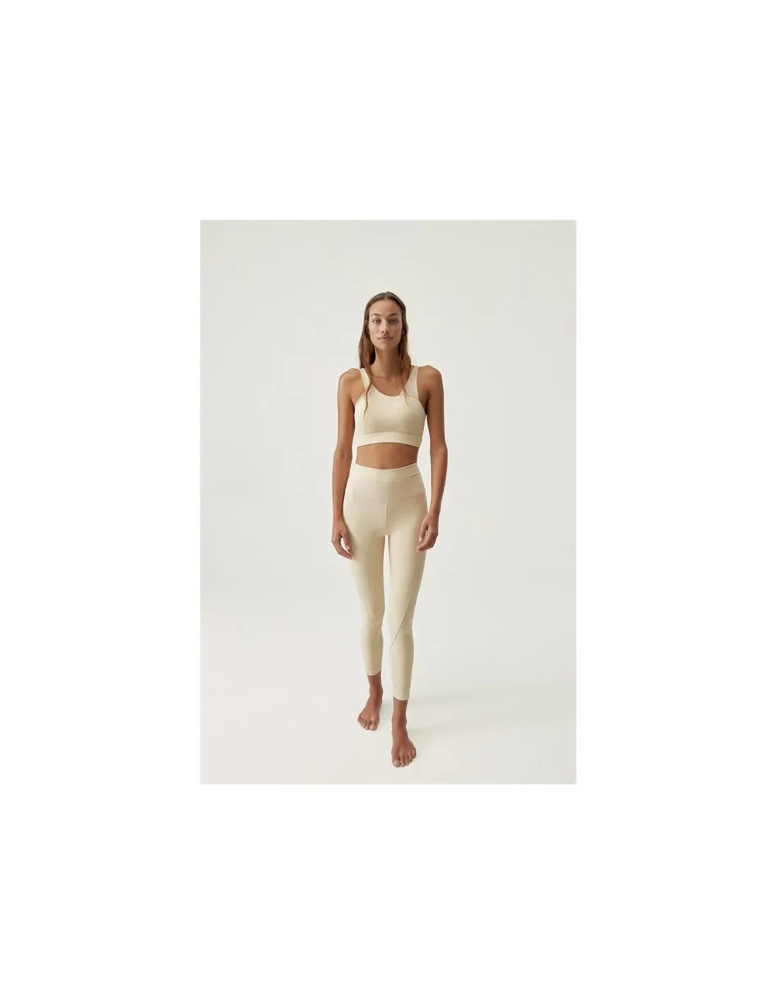 Mallas Born Living Yoga Jin Oat Milk Mujer