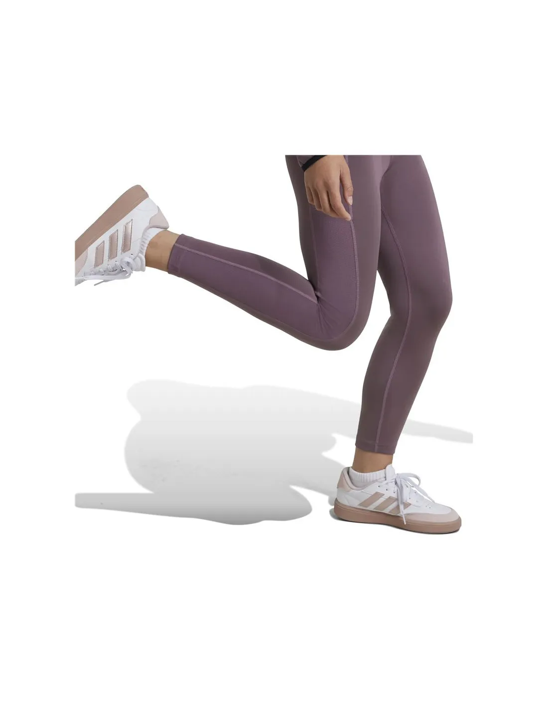 Mallas de Fitness adidas Jg Opt Leg Niña Lila