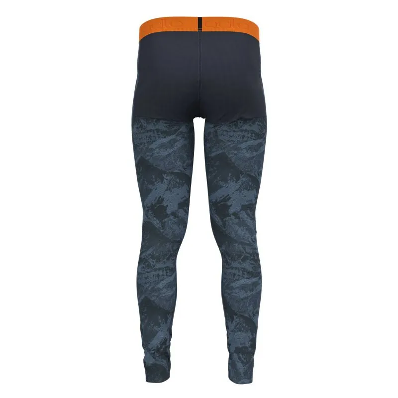 Mallas largas de hombre Odlo BL BOTTOM WHISTLER ECO (folkstone gray - india ink)