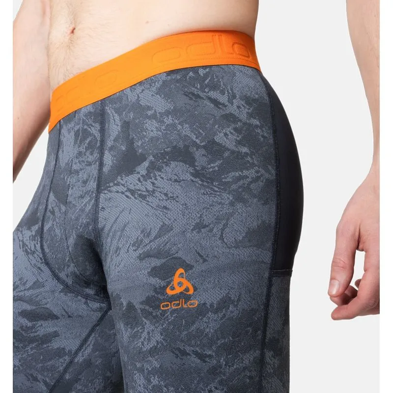 Mallas largas de hombre Odlo BL BOTTOM WHISTLER ECO (folkstone gray - india ink)