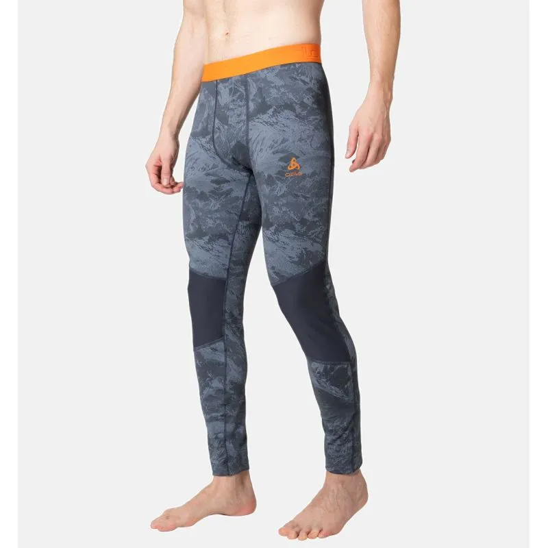 Mallas largas de hombre Odlo BL BOTTOM WHISTLER ECO (folkstone gray - india ink)