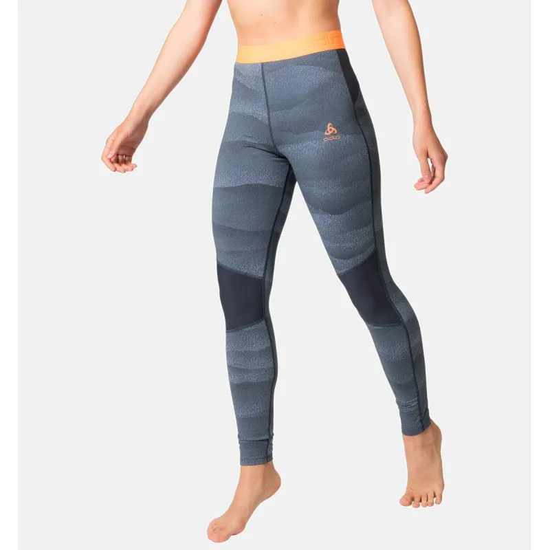 Mallas largas de mujer Odlo BL BOTTOM WHISTLER ECO (folkstone gray - india ink)