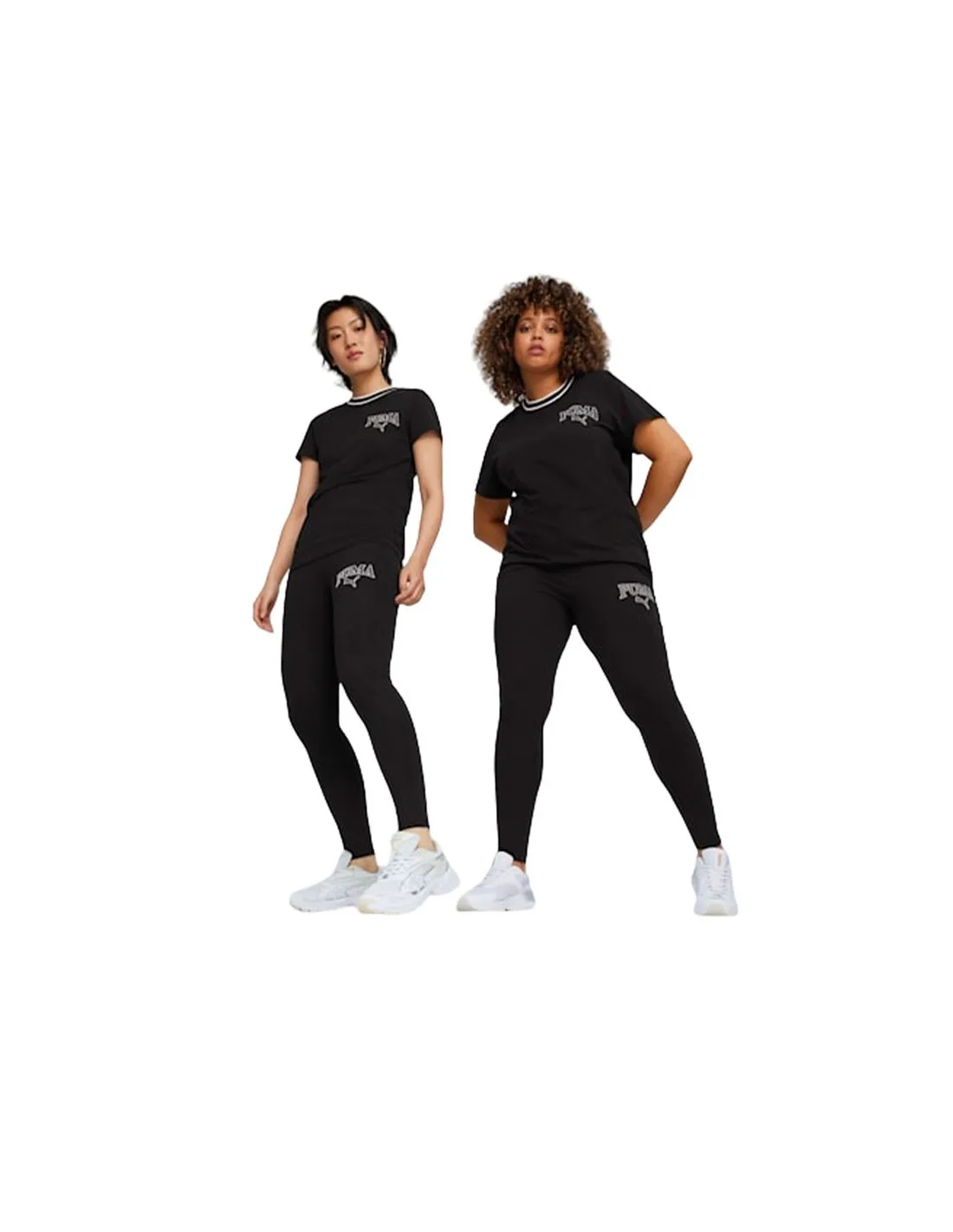 Mallas Puma Squad High-Waist Mujer Negro