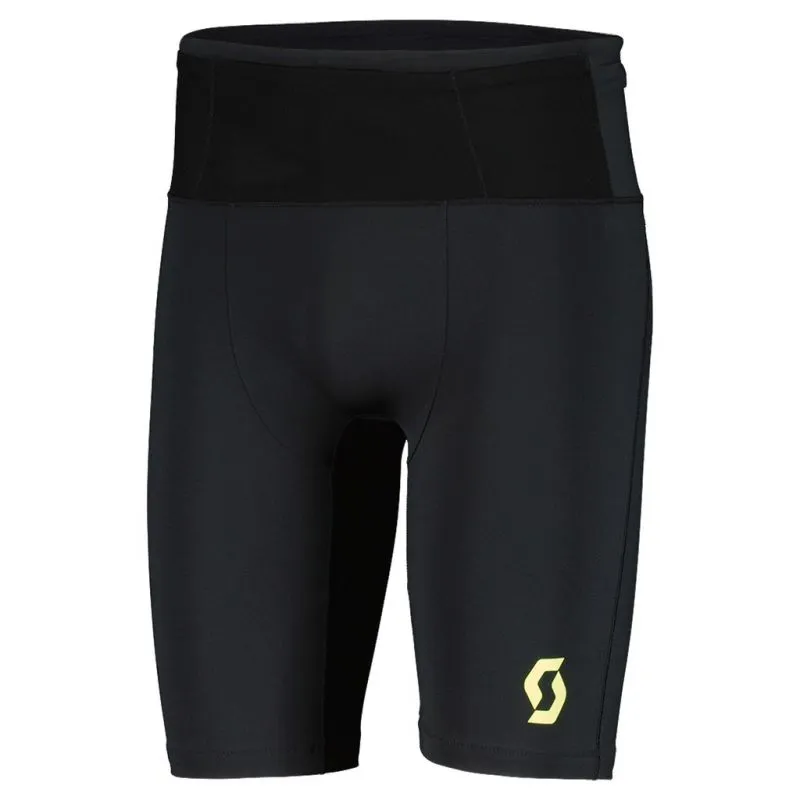 Mallas Scott Tight RC Run (Negro/Amarillo) Hombre