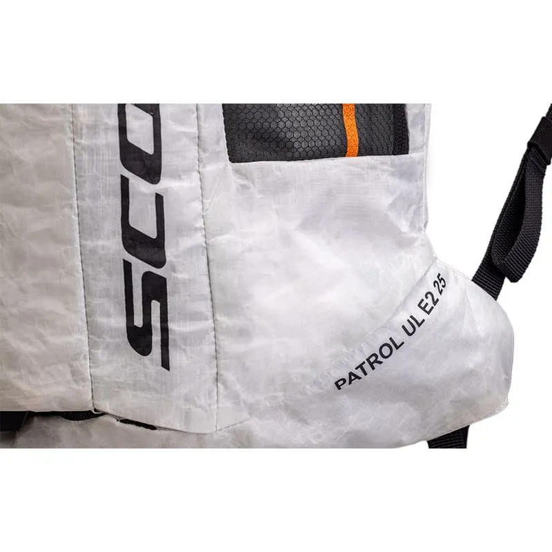 Mochila airbag Scott Pack Patrol Ultralight E2 25 Kit (blanco/negro)