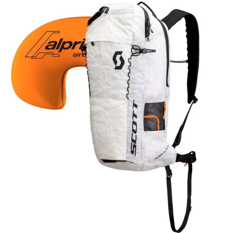 Mochila airbag Scott Pack Patrol Ultralight E2 25 Kit (blanco/negro)