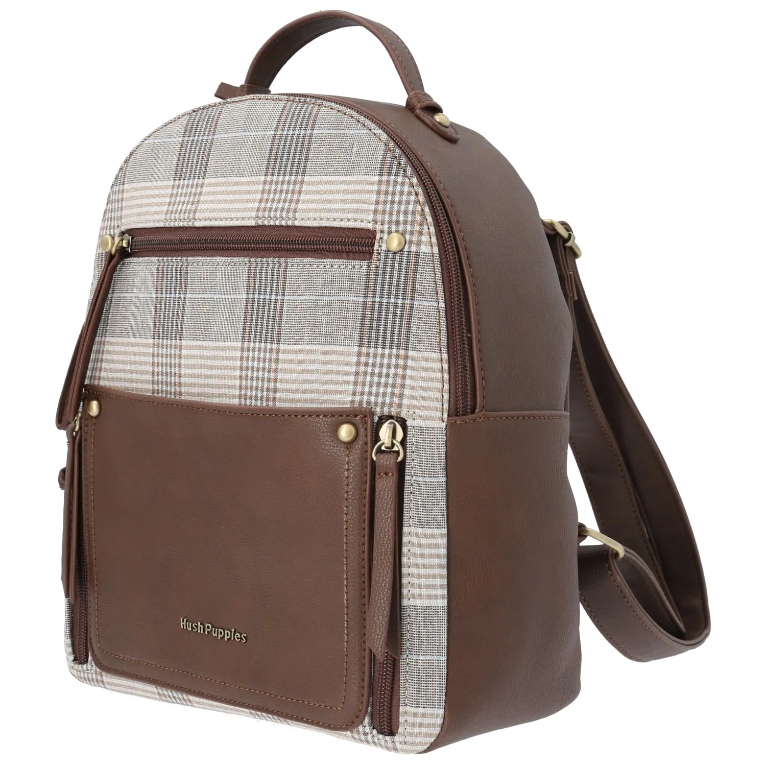 Mochila Ecocuero Mujer Barly Back Multicolor Hush Puppies