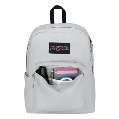 MOCHILA JANSPORT SUPERBREAK OYSTER MUSHROOM GRIS CLARO