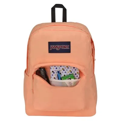 MOCHILA JANSPORT SUPERBREAK PLUS PEACH ROSA 