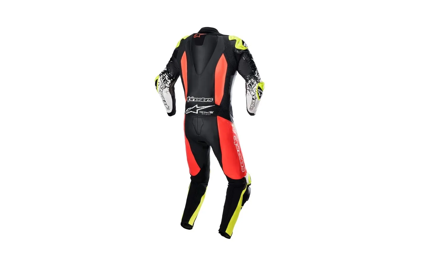 Mono Alpinestars Gp Tech V4 1 Pc Negro Rojo Amarillo |3156822-1355|