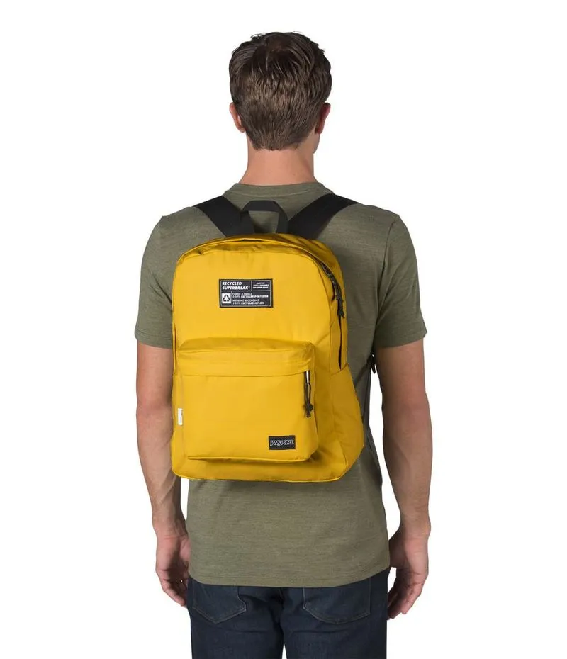 Morral JanSport Recycled Superbreak Amarillo Yellow Card